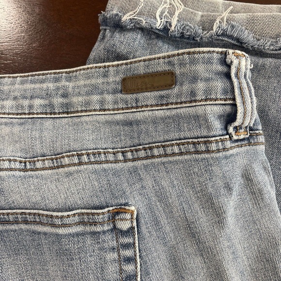 Kut from the Kloth Catherine Boyfriend Jeans Women's Plus 22W Medium Wash Blue - Picture 6 of 9